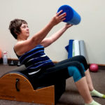 Pilates-training-on-spine-corrector